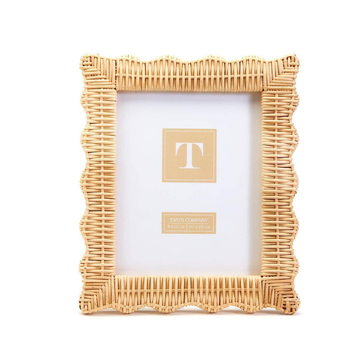 Wicker Weave 8&quot; x 10&quot; Photo Frame - The Preppy Bunny