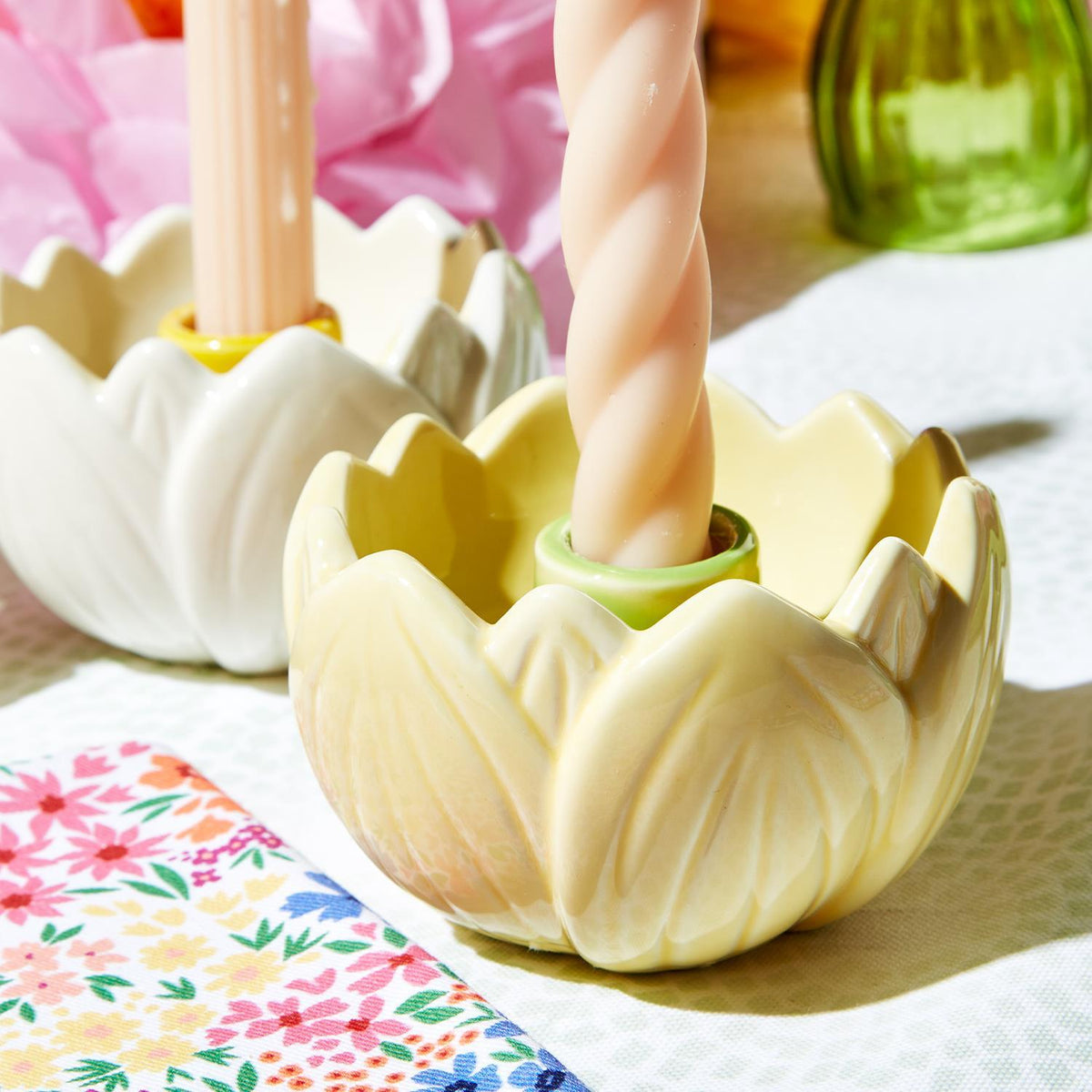 Bloom Taper Candle Holder - The Preppy Bunny