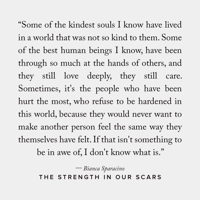 The Strength In Our Scars - book - The Preppy Bunny