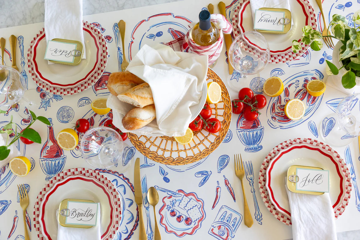 Seaside Party Table Runner - The Preppy Bunny