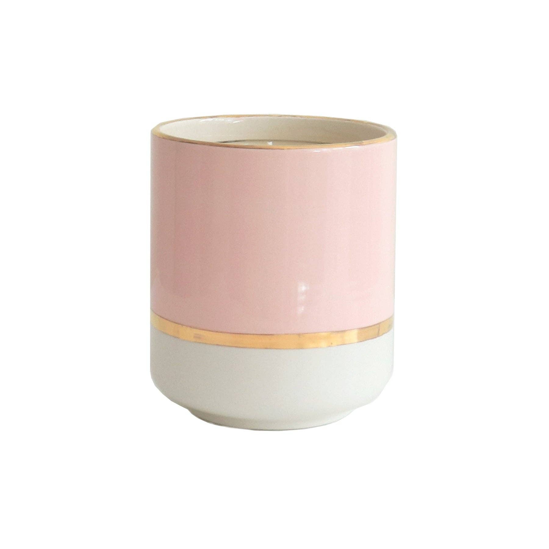 Color Block Vase in Cherry Blossom Pink - The Preppy Bunny