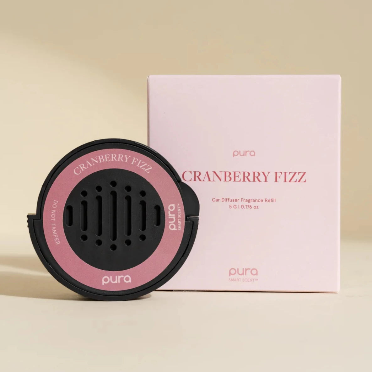 Cranberry Fizz Pura Car Diffuser Fragrance Refill - The Preppy Bunny