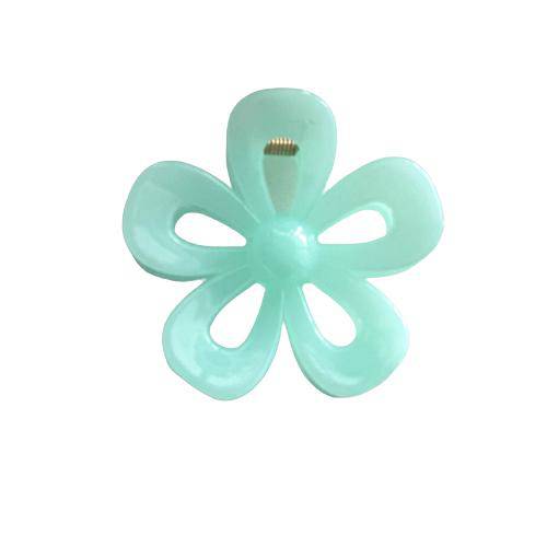 Pop of Floral "Mint" Hair Clip - The Preppy Bunny