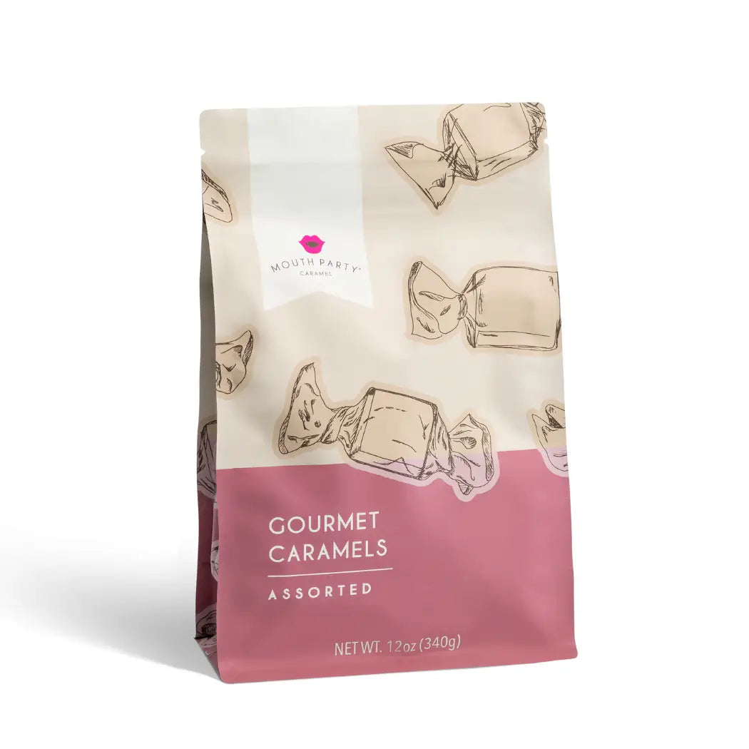 Assorted Caramel 12oz Gift Pouch - The Preppy Bunny