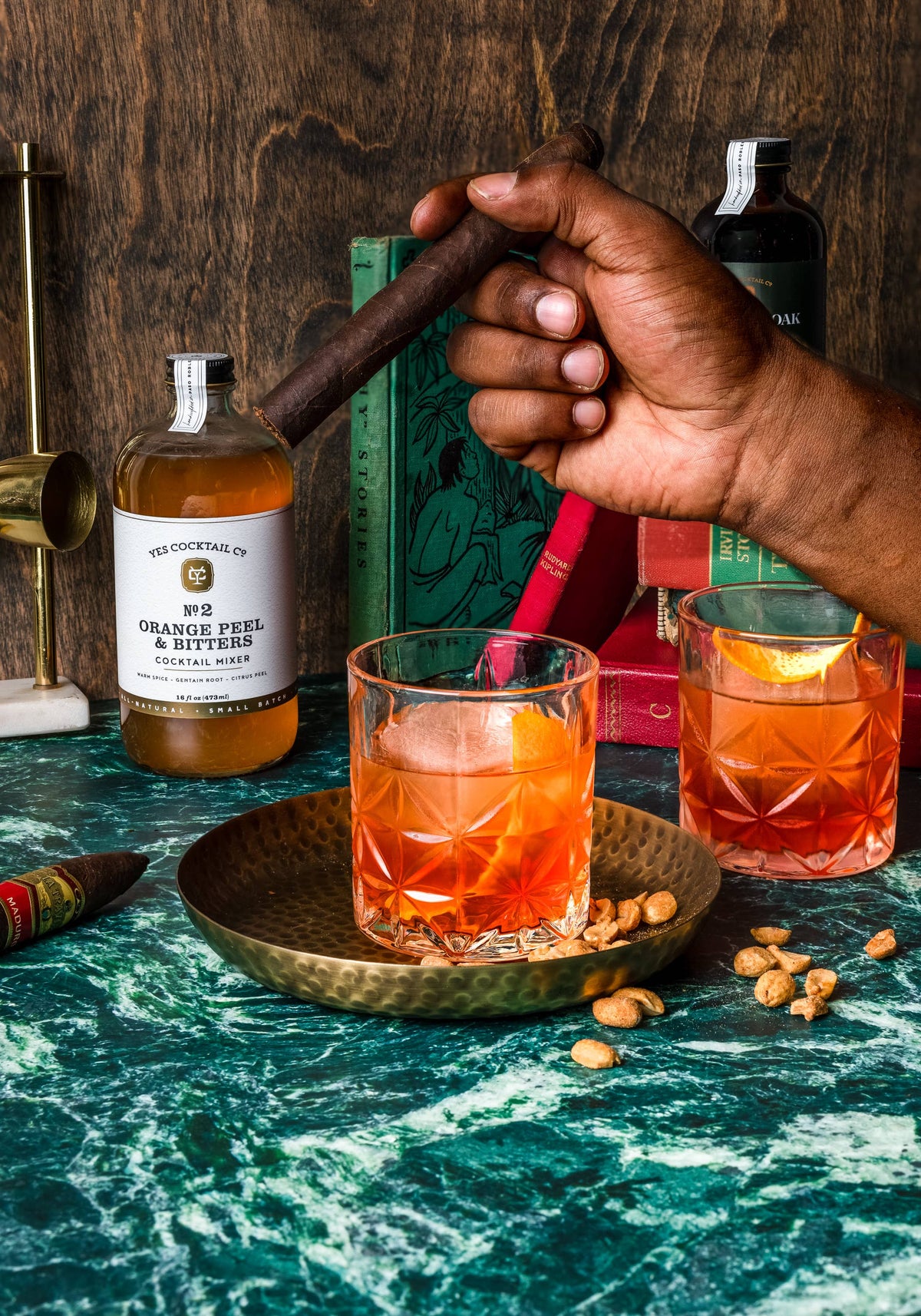 Orange Peel and Bitters Cocktail Mixer - The Preppy Bunny