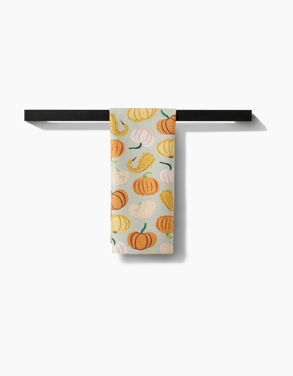Pumpkins And Gourds Tea Towel by Geometry - The Preppy Bunny