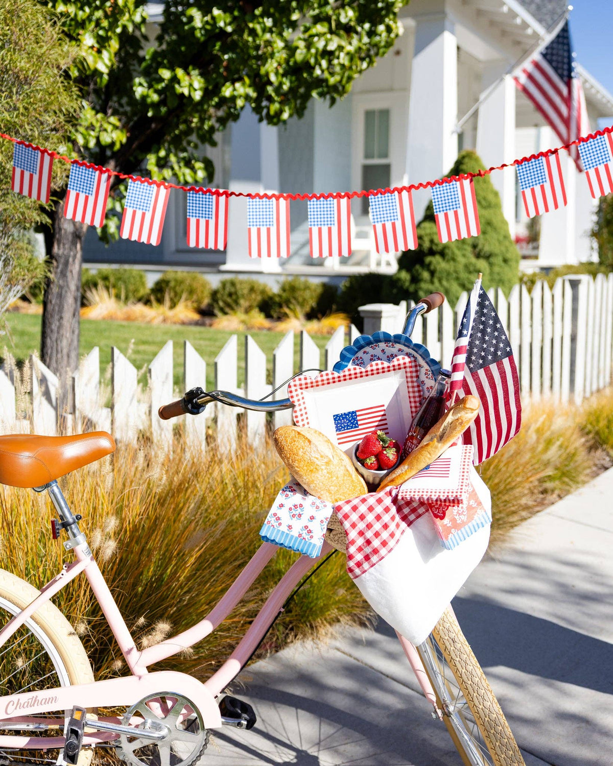 Floral Paper Plate Set - 9" - The Preppy Bunny