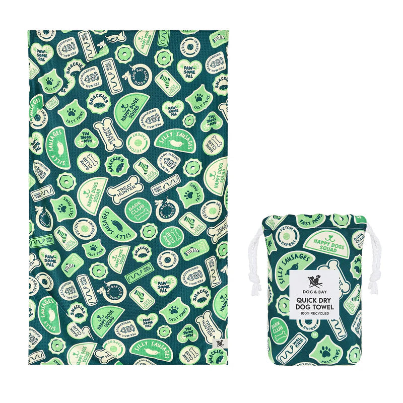 Dock & Bay Large Dog Towel in Dog & Bay Club - The Preppy Bunny