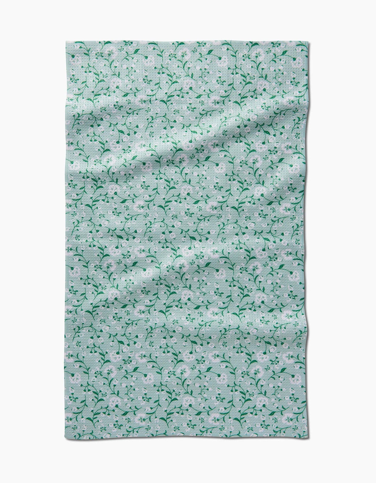 Plumbago Bloom Tea Towel by Geometry