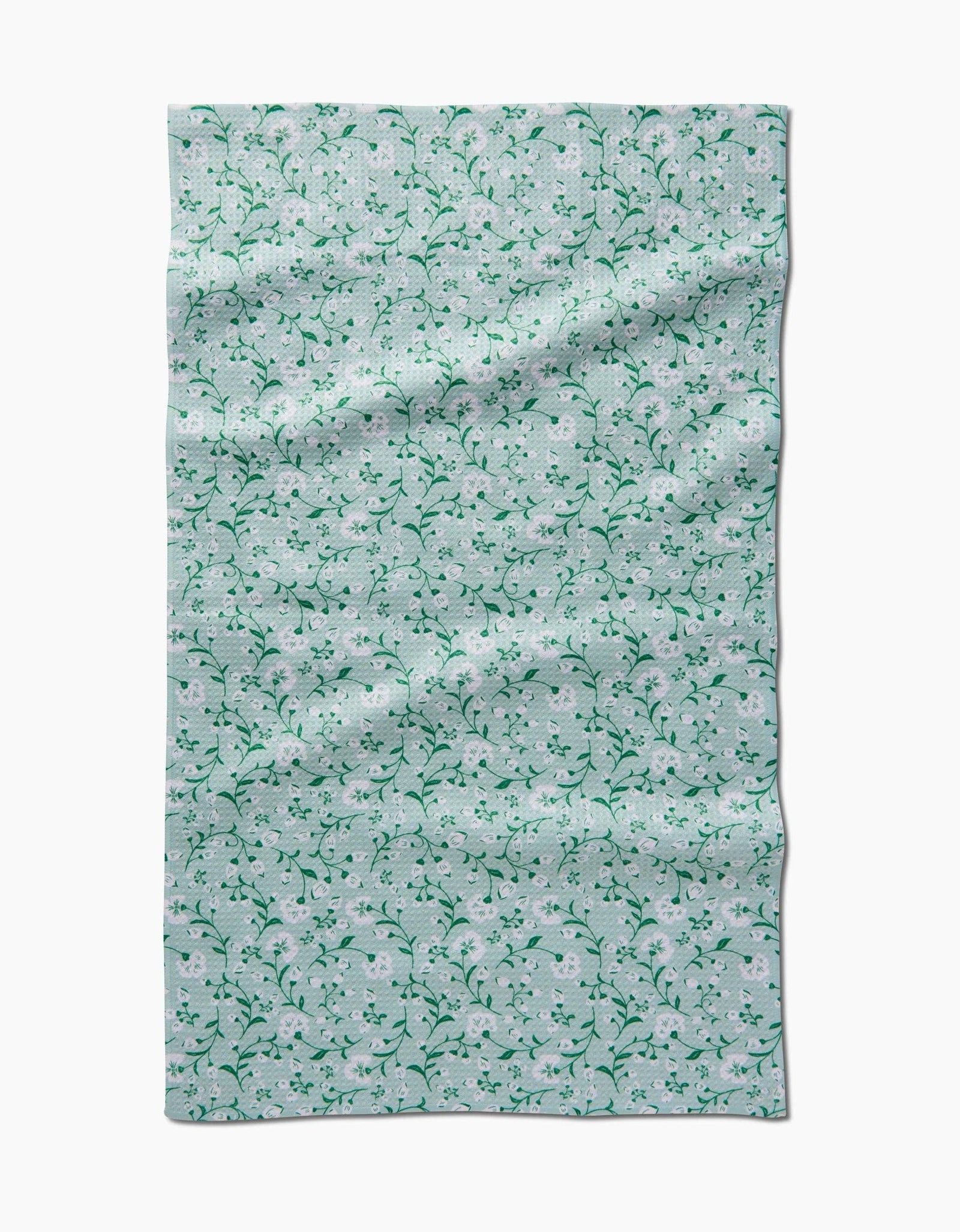 Plumbago Bloom Tea Towel by Geometry - The Preppy Bunny