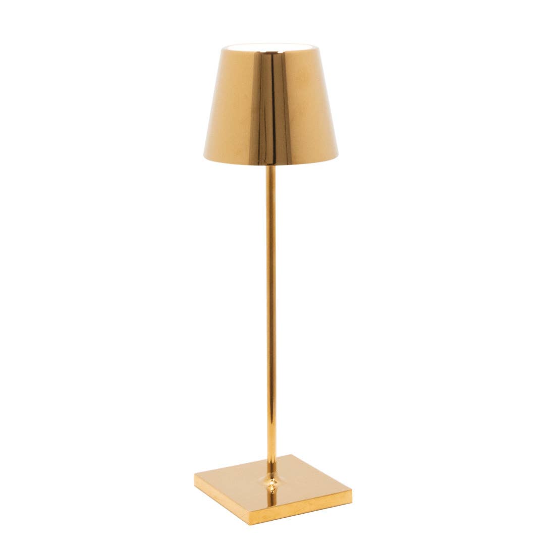 Poldina Pro Cordless Lamp in Glossy Gold - The Preppy Bunny