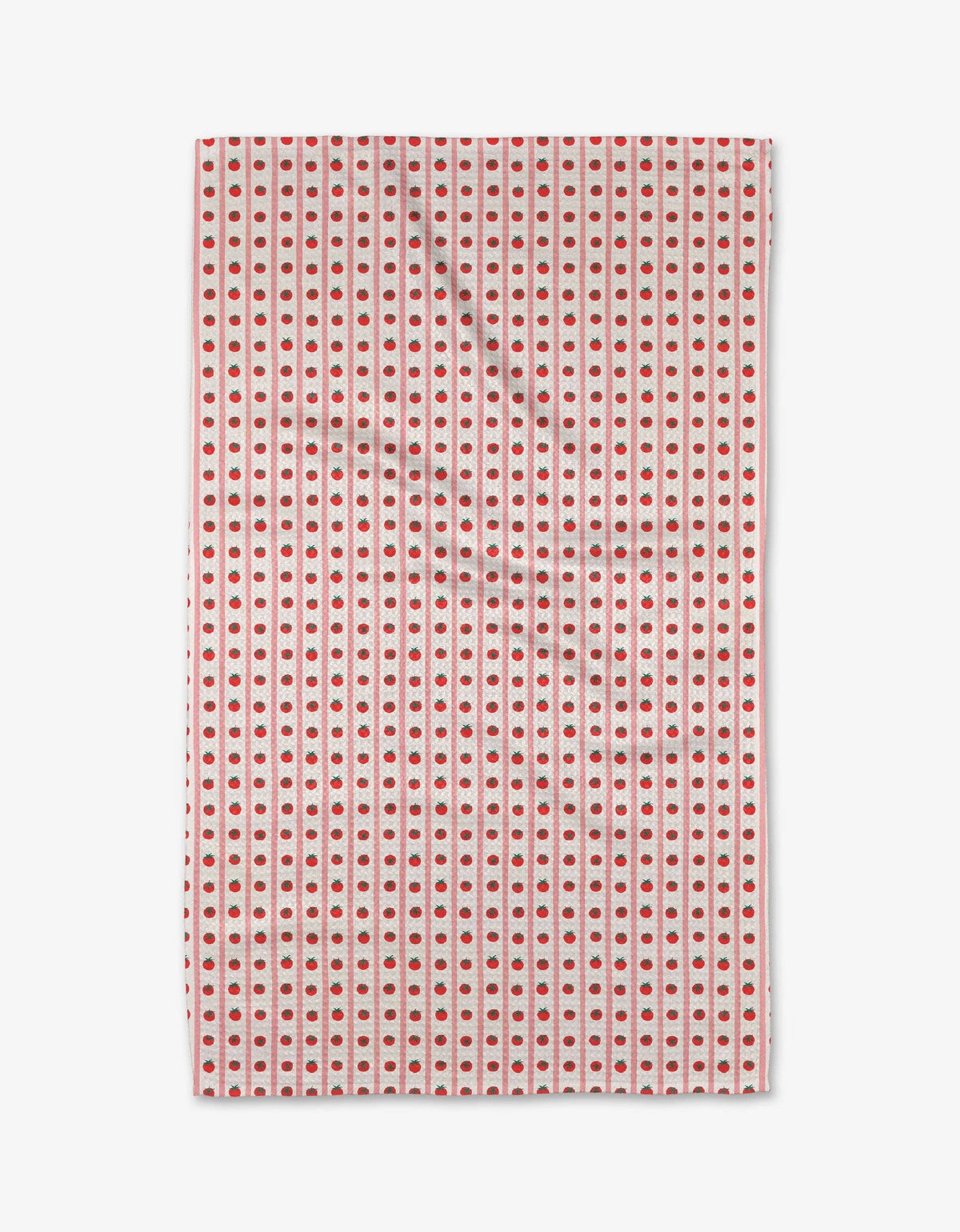 Tomato Stripes Tea Towel