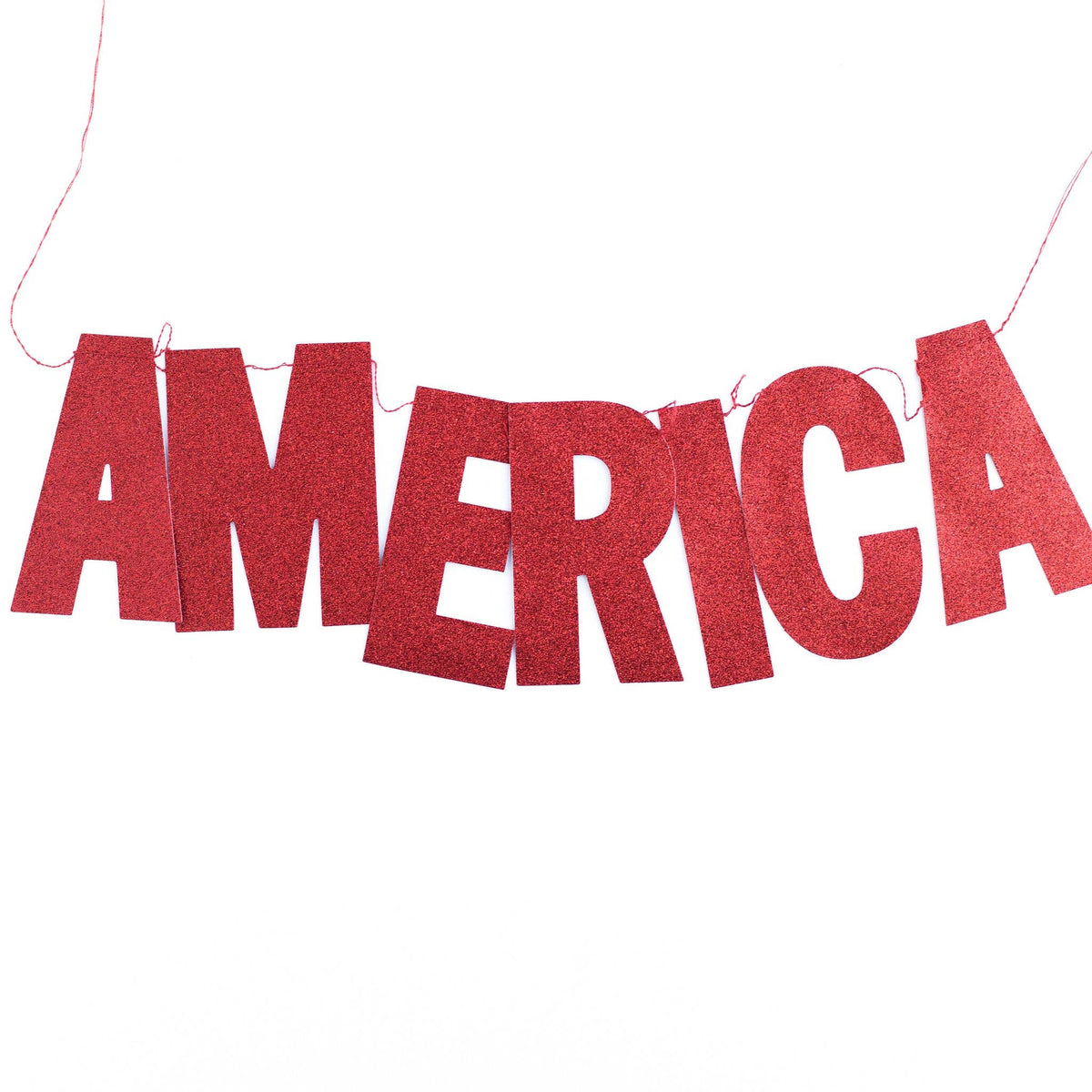 Stars &amp; Stripes America Banner - The Preppy Bunny