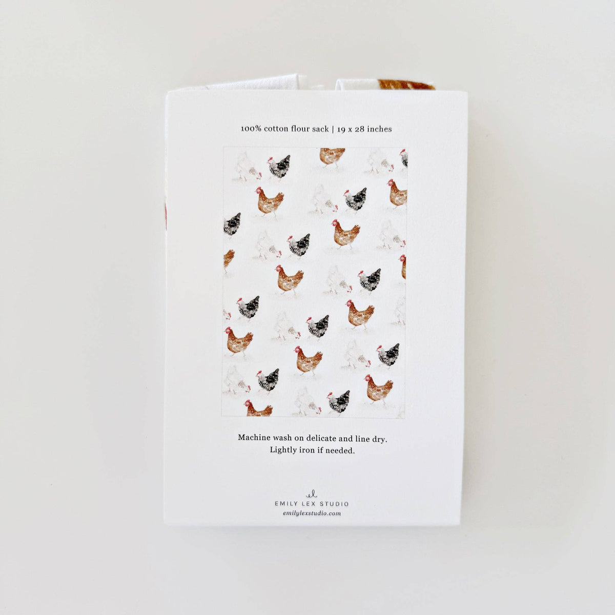Chickens Tea Towel - The Preppy Bunny