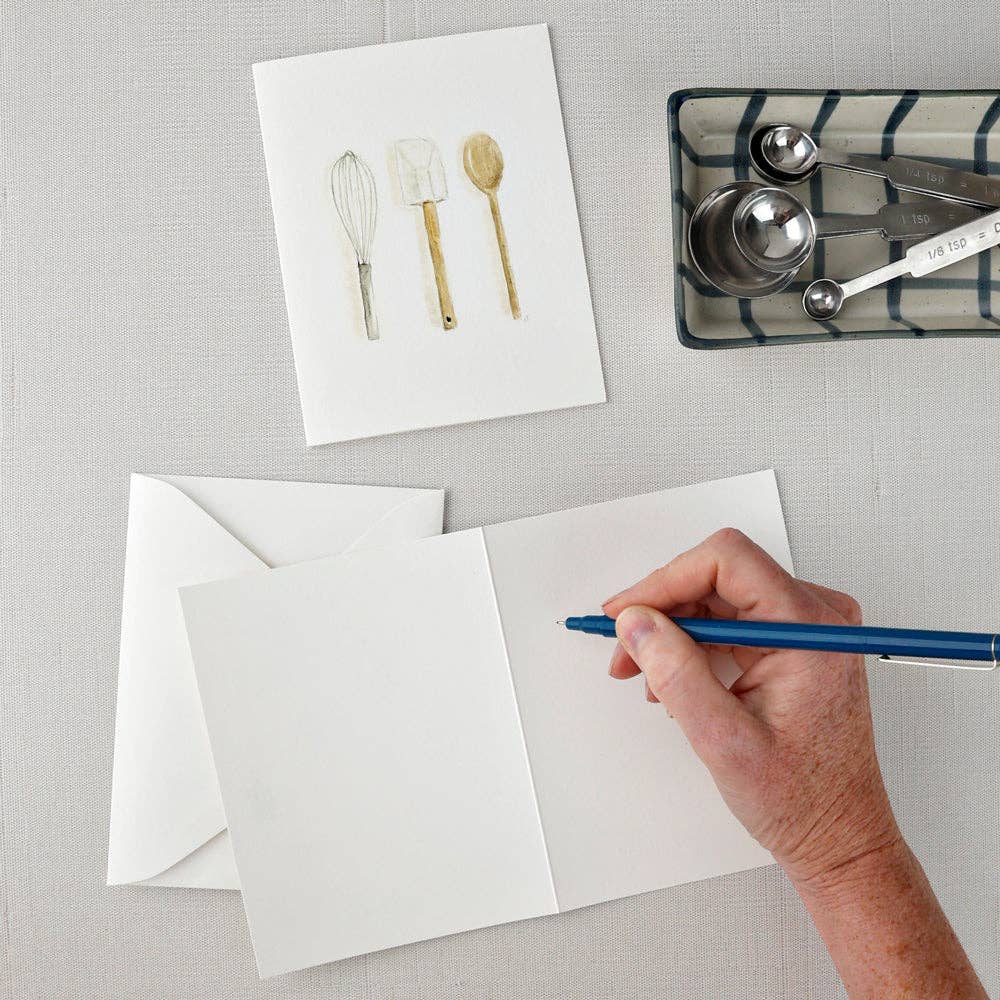 Baking notecard set