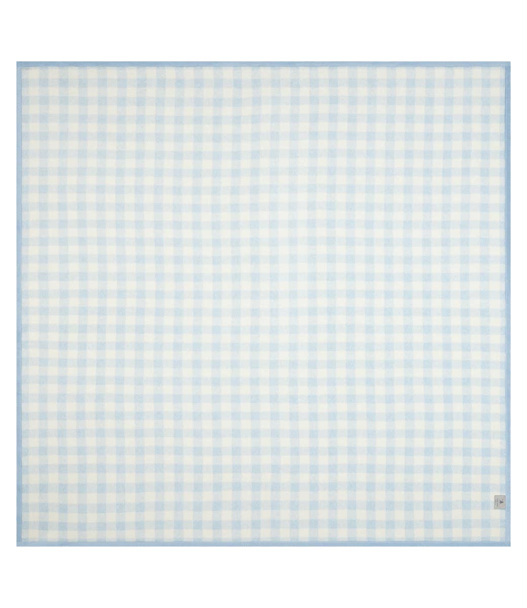 Cozy Gingham Sky ChappyWrap Blanket - The Preppy Bunny