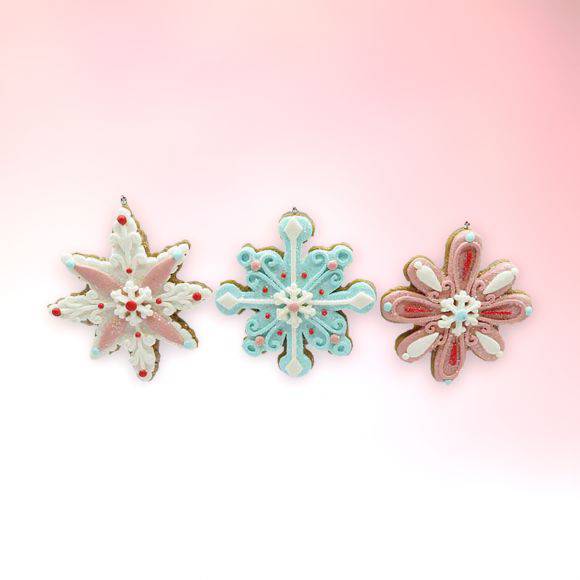 Candy Snowflake Ornament - The Preppy Bunny