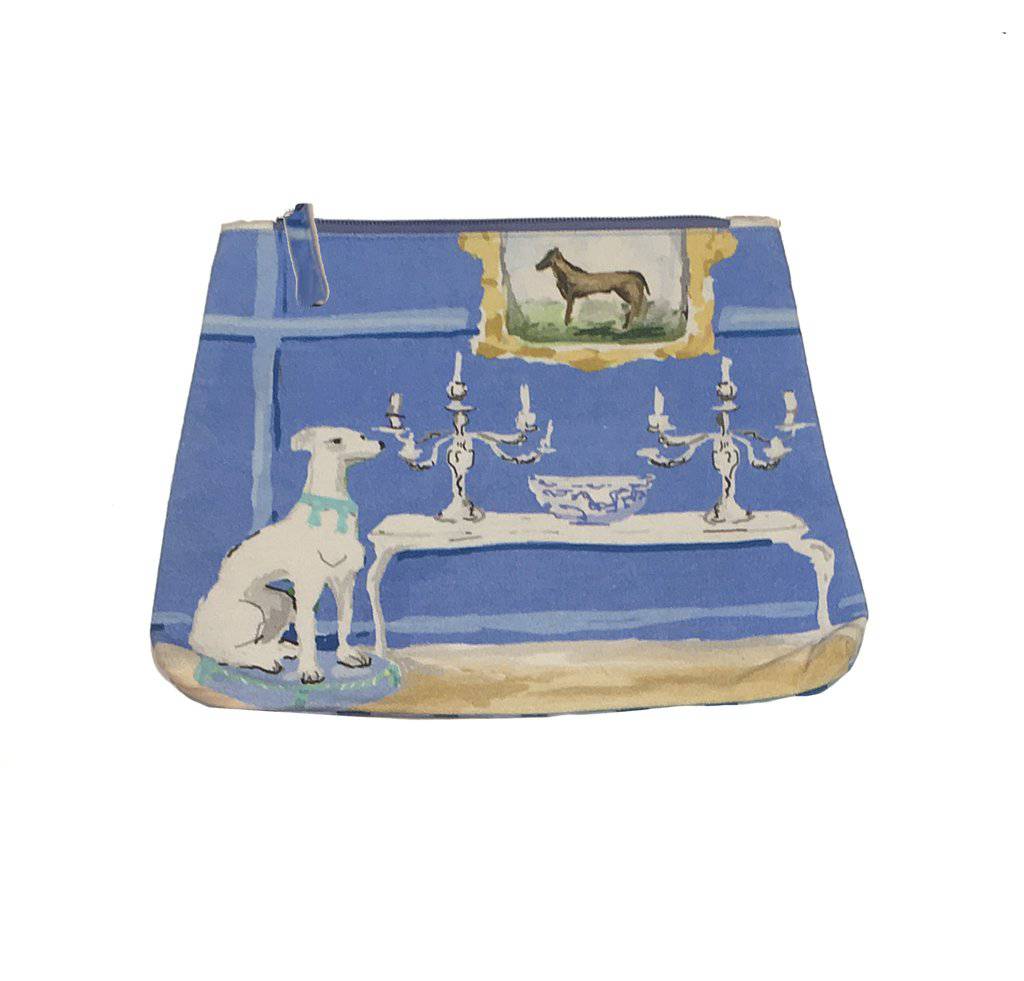 Dog Travel Pouch Small by Dana Gibson - 3 colors available - The Preppy Bunny