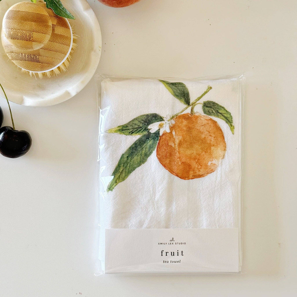 Fruit Tea Towel - The Preppy Bunny