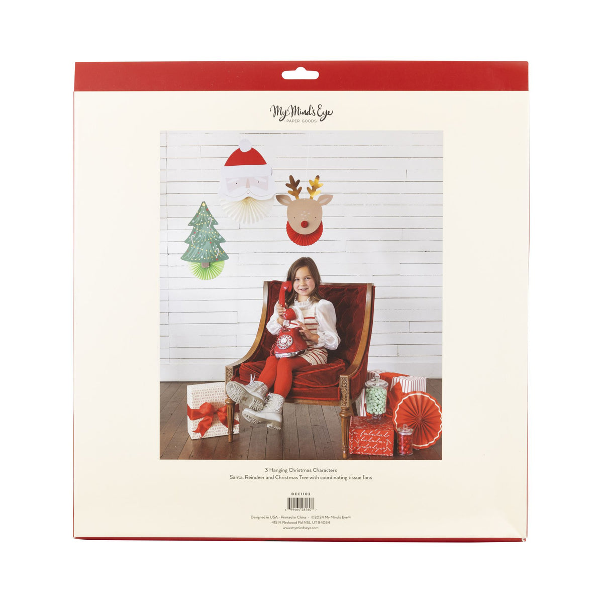 Christmas Fan Decor Set