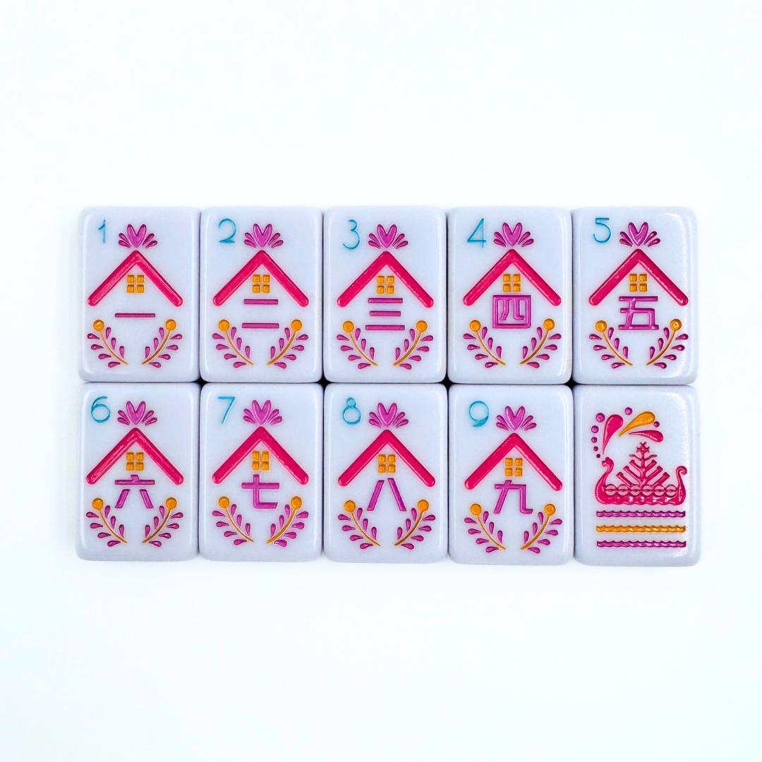 THE SCANDINAVIAN FOLK ART SERIES | Mahjong with Nordic Style - The Preppy Bunny