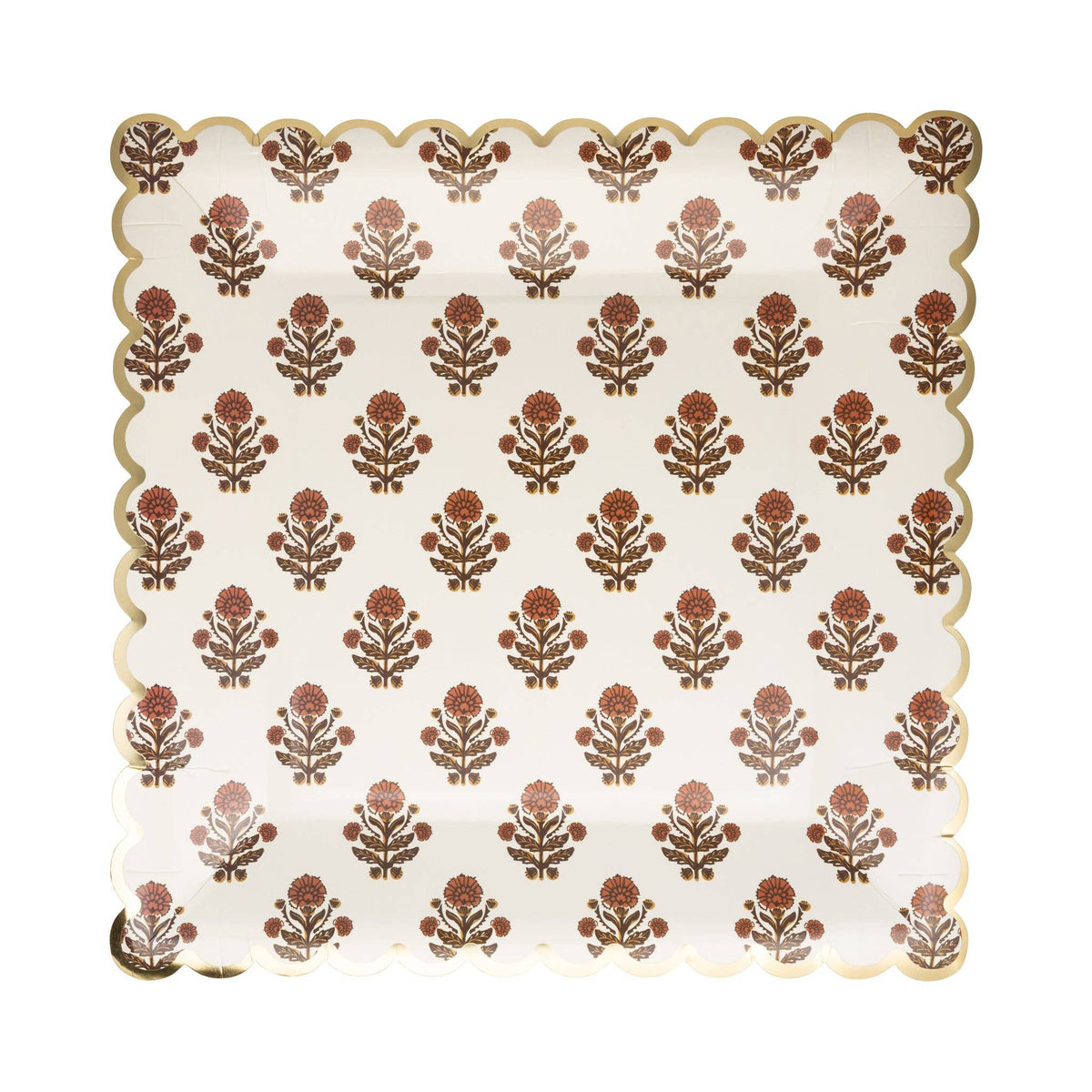 Give Thanks Floral 9&quot; Paper Plates - The Preppy Bunny