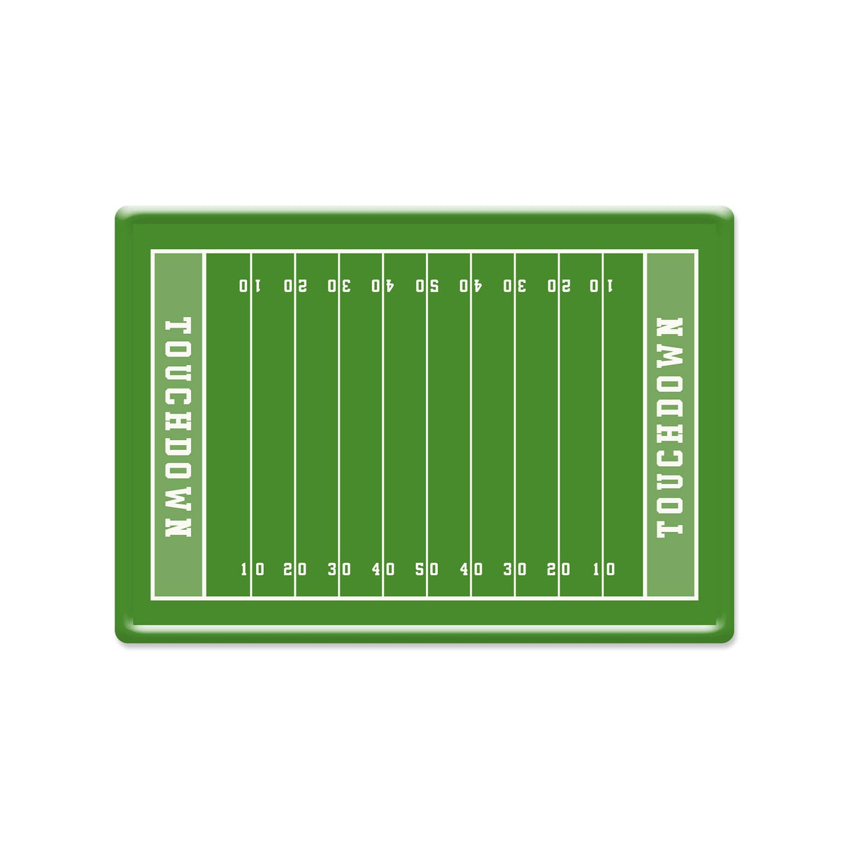 Football Field Paper Platter 12x17 (6 ct) - The Preppy Bunny