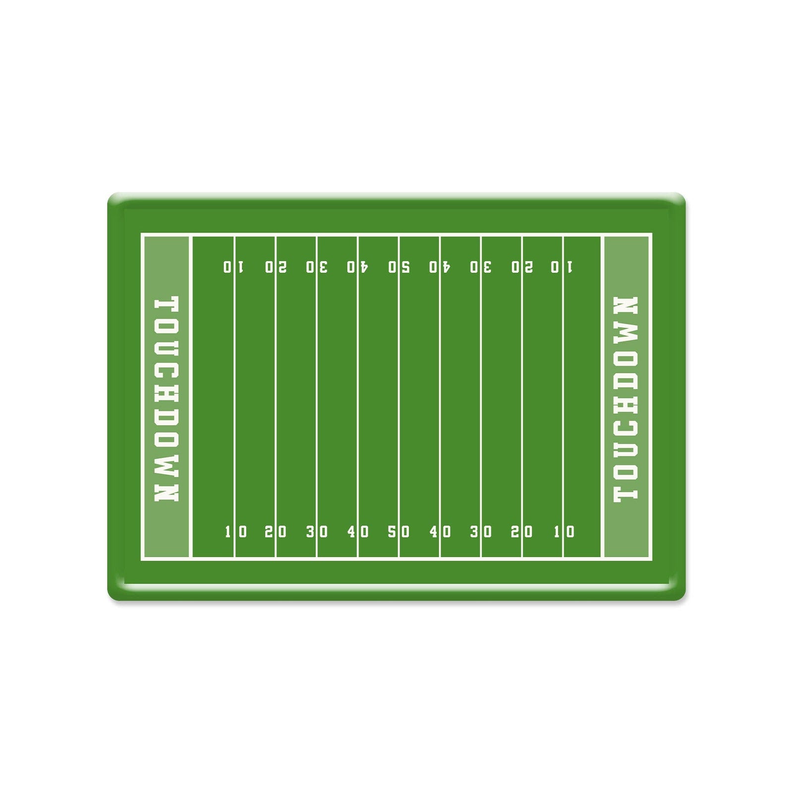 Football Field Paper Platter 12x17 (6 ct) - The Preppy Bunny