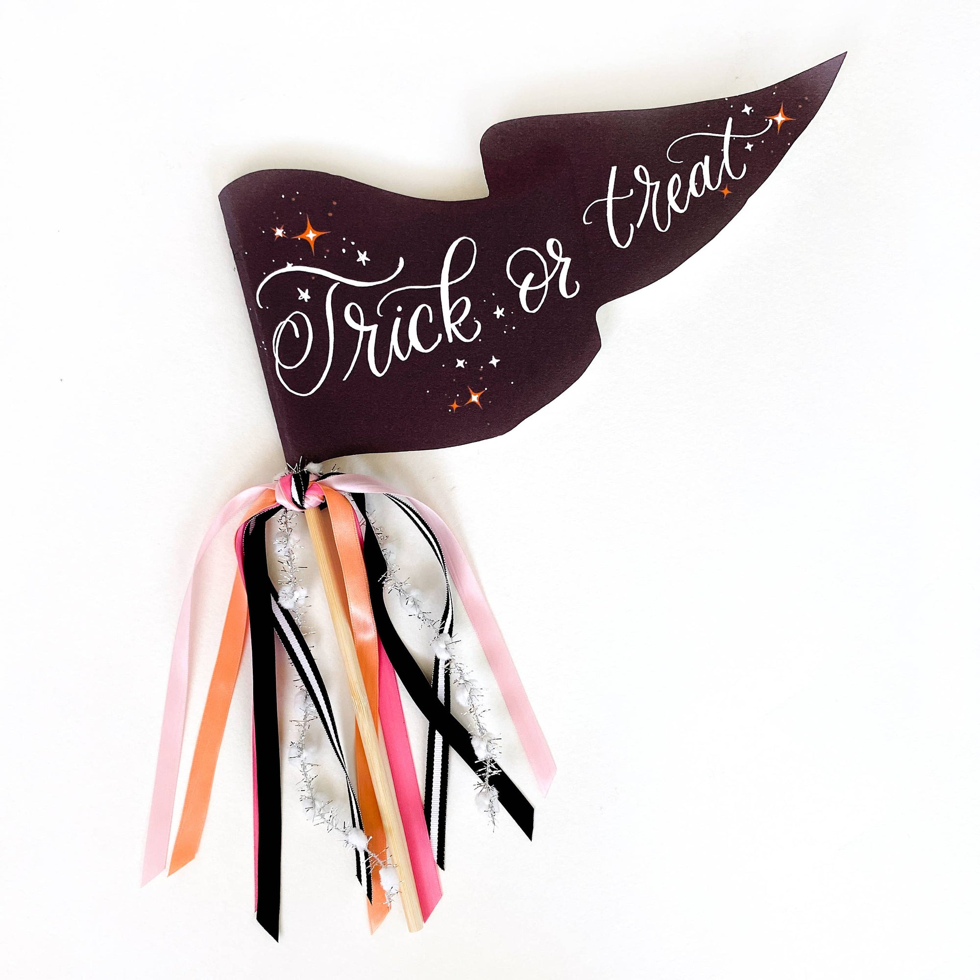 Trick or Treat Party Pennant - The Preppy Bunny