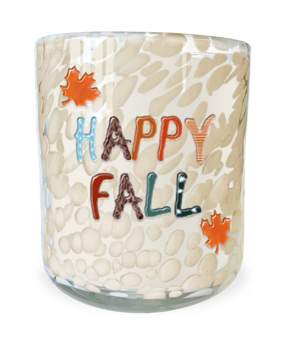 Happy Fall  12oz  Icon Candle