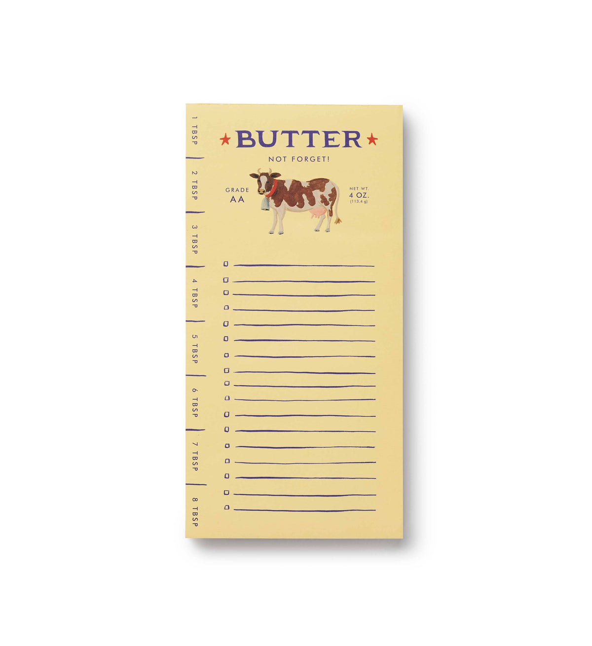 Butter Not Forget Market Pad - The Preppy Bunny