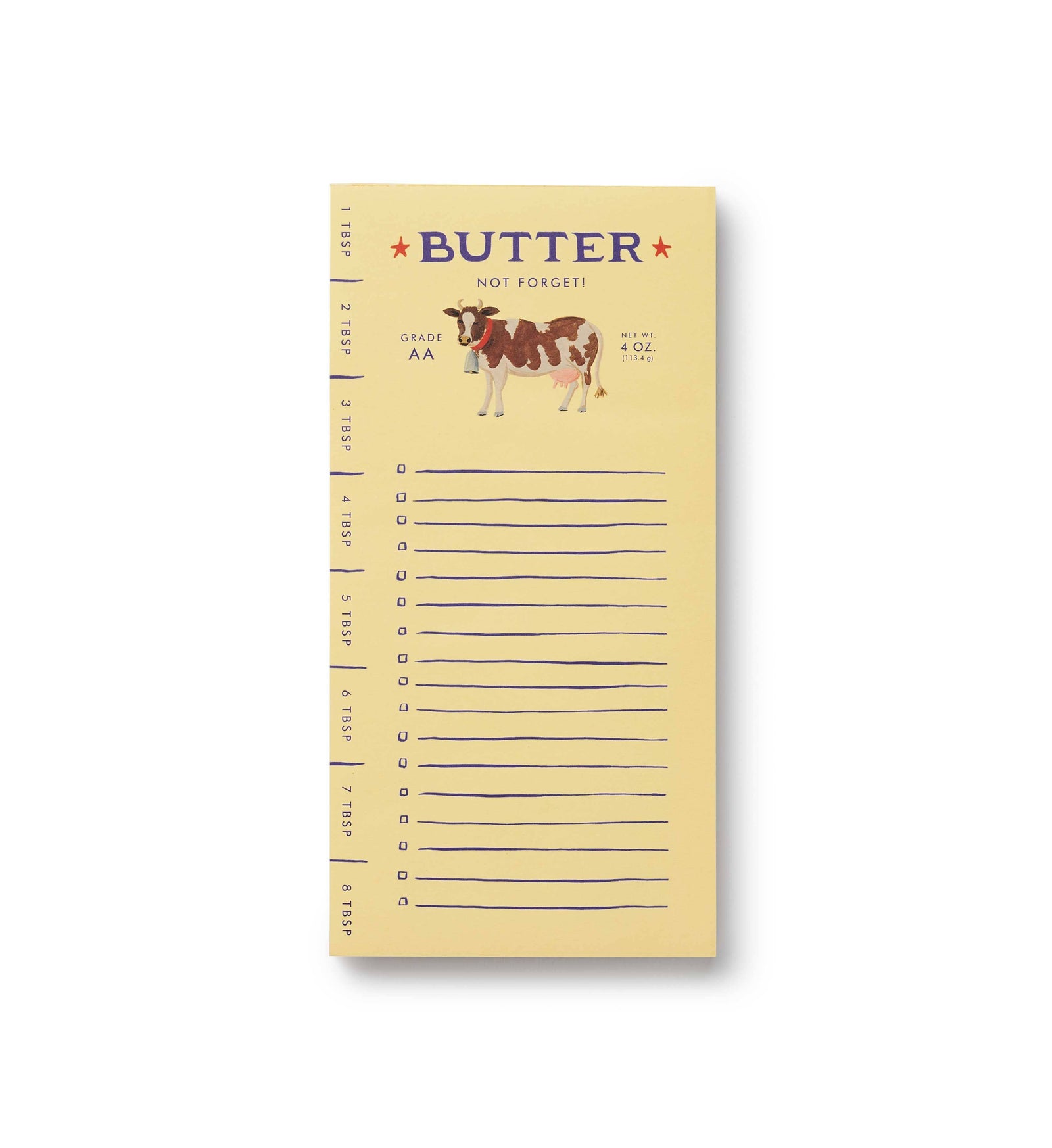 Butter Not Forget Market Pad - The Preppy Bunny