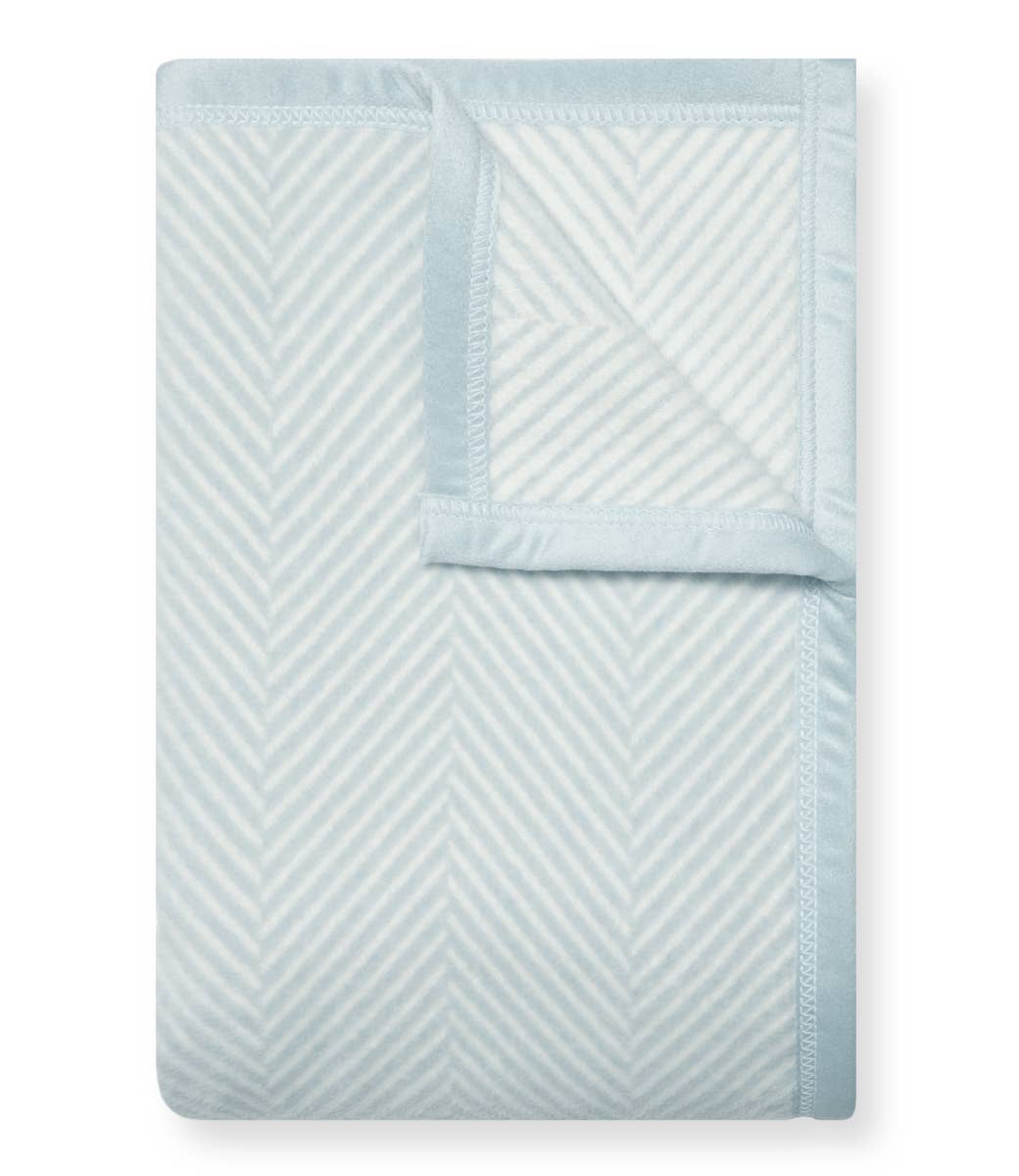 Harborview Herringbone Sky ChappyWrap Blanket - The Preppy Bunny