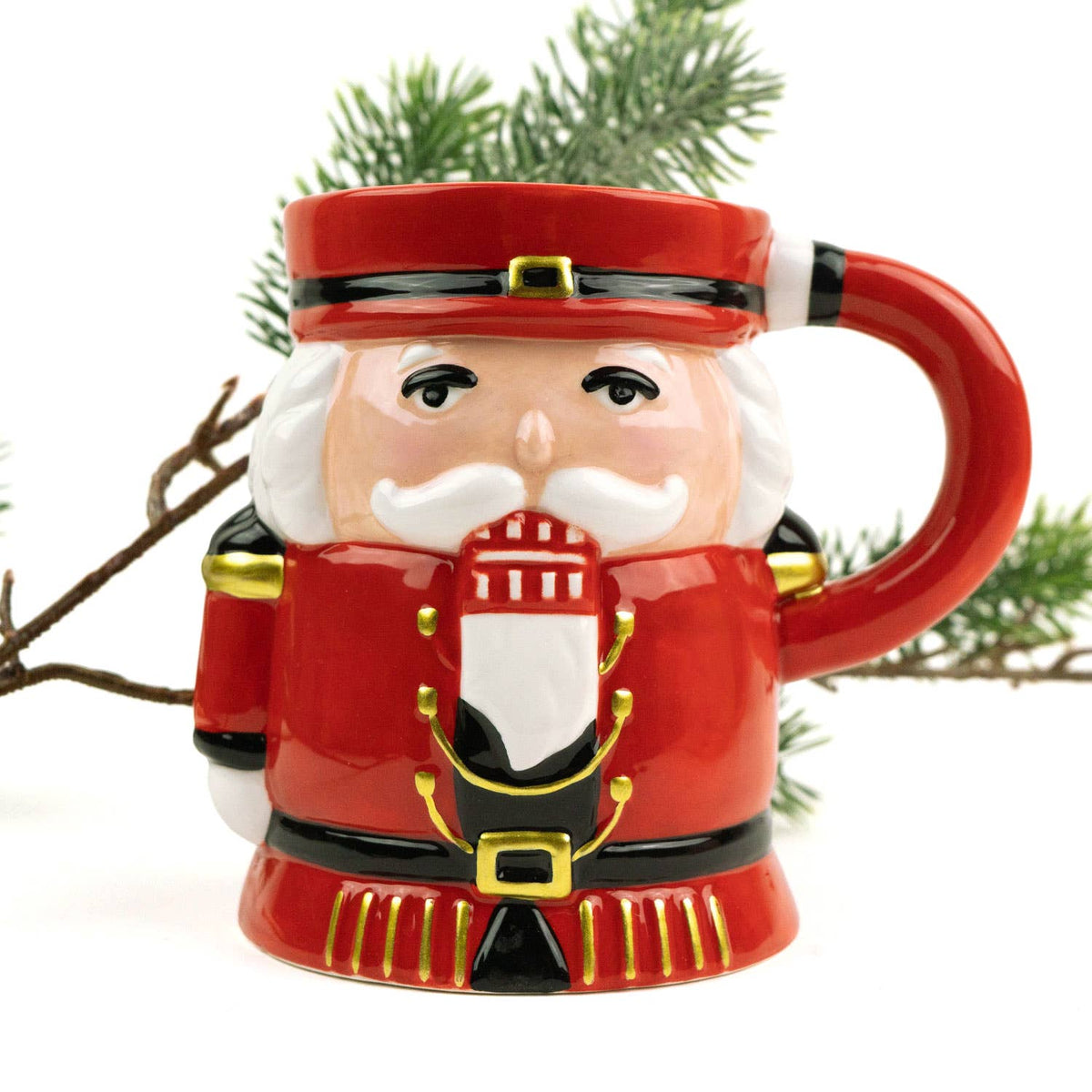 Red Suit Nutcracker Coffee Mug