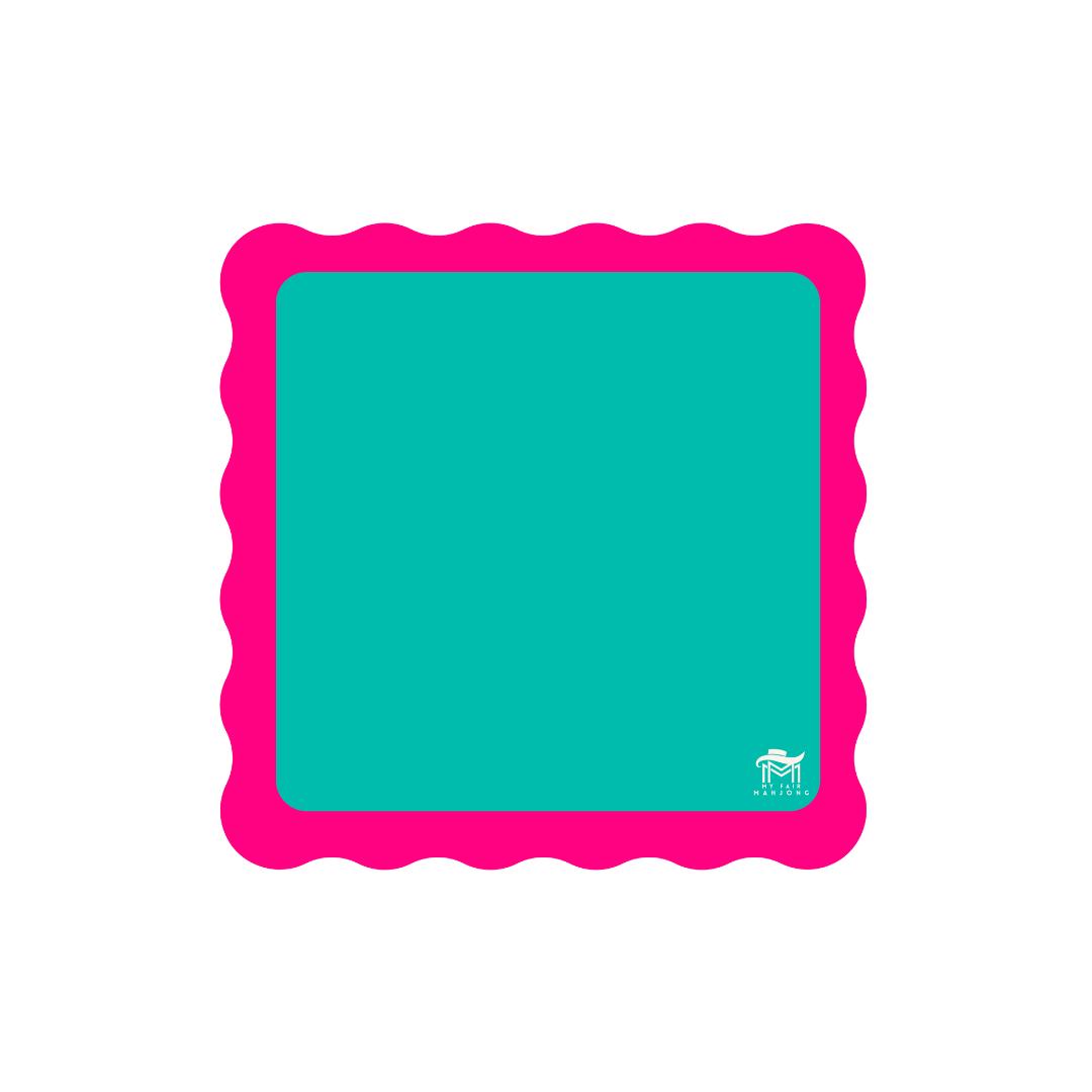 MINI MAHJONG MAT  |  Color Wave  |  21" x 21" - The Preppy Bunny