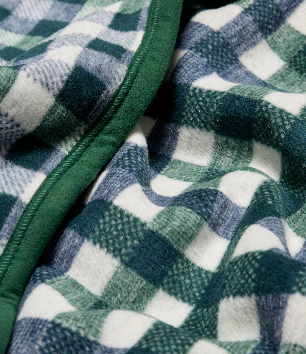 Pine Tree Plaid Blanket by ChappyWrap