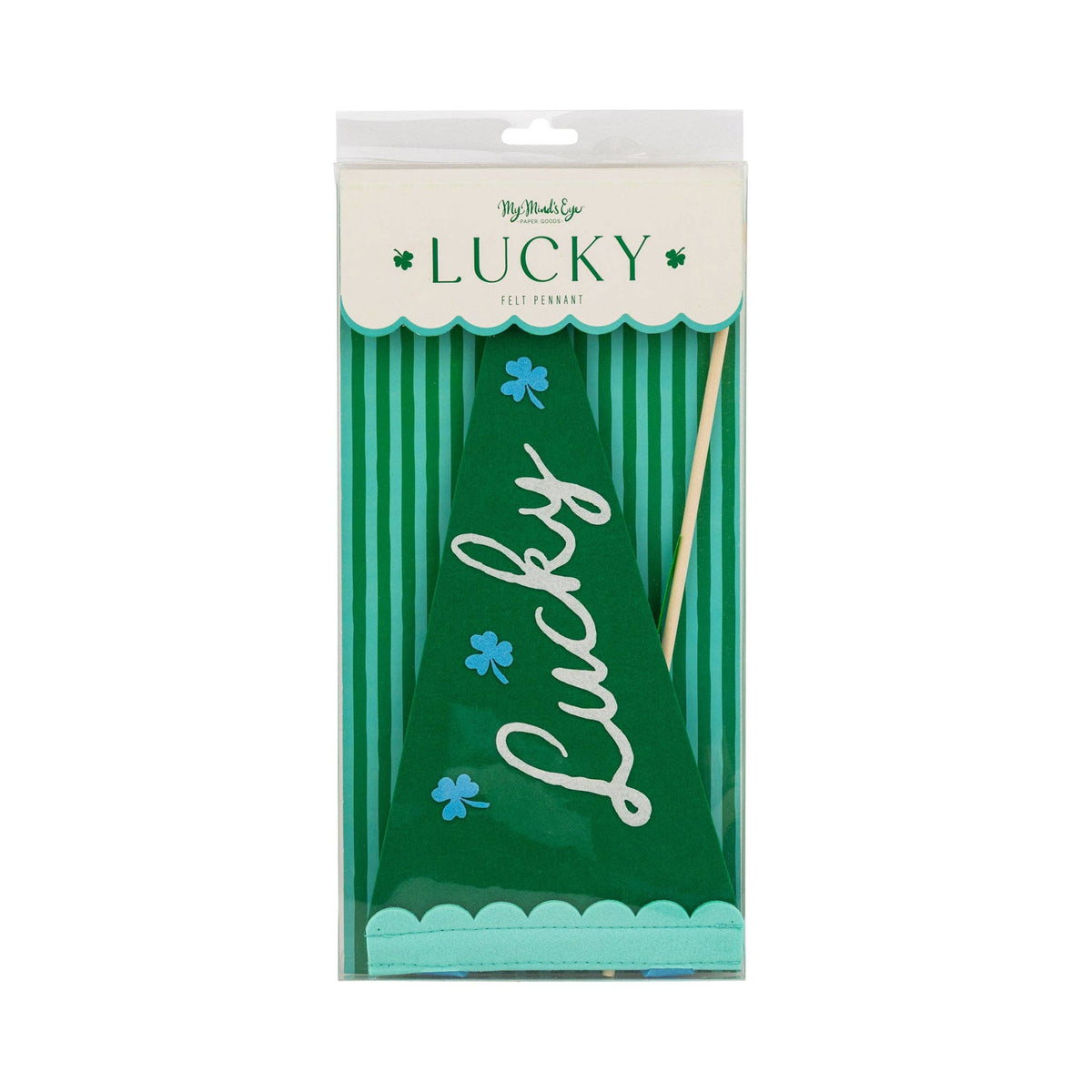 Lucky Felt Pennant - The Preppy Bunny