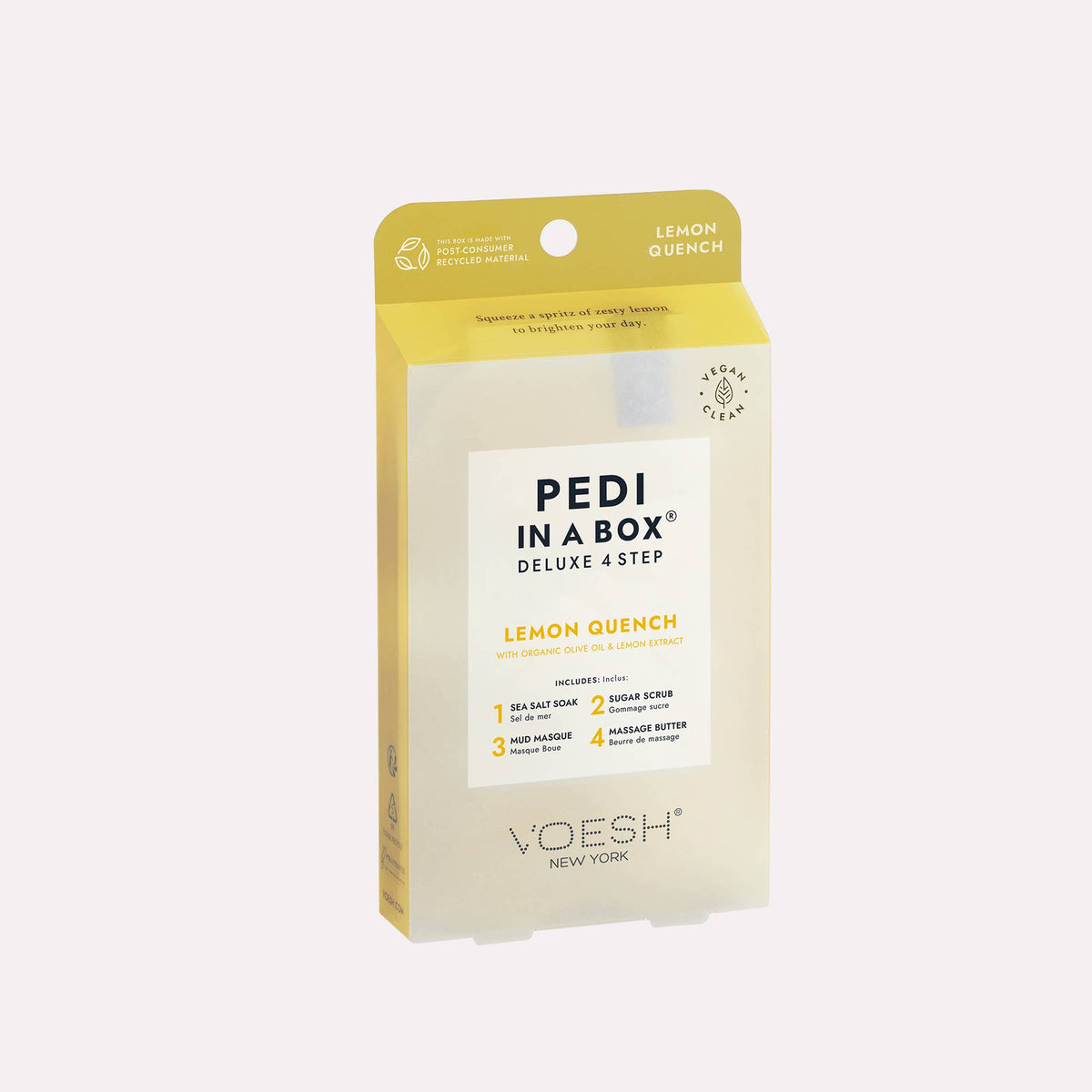 Pedi in a Box 4 Step - Lemon Quench - The Preppy Bunny