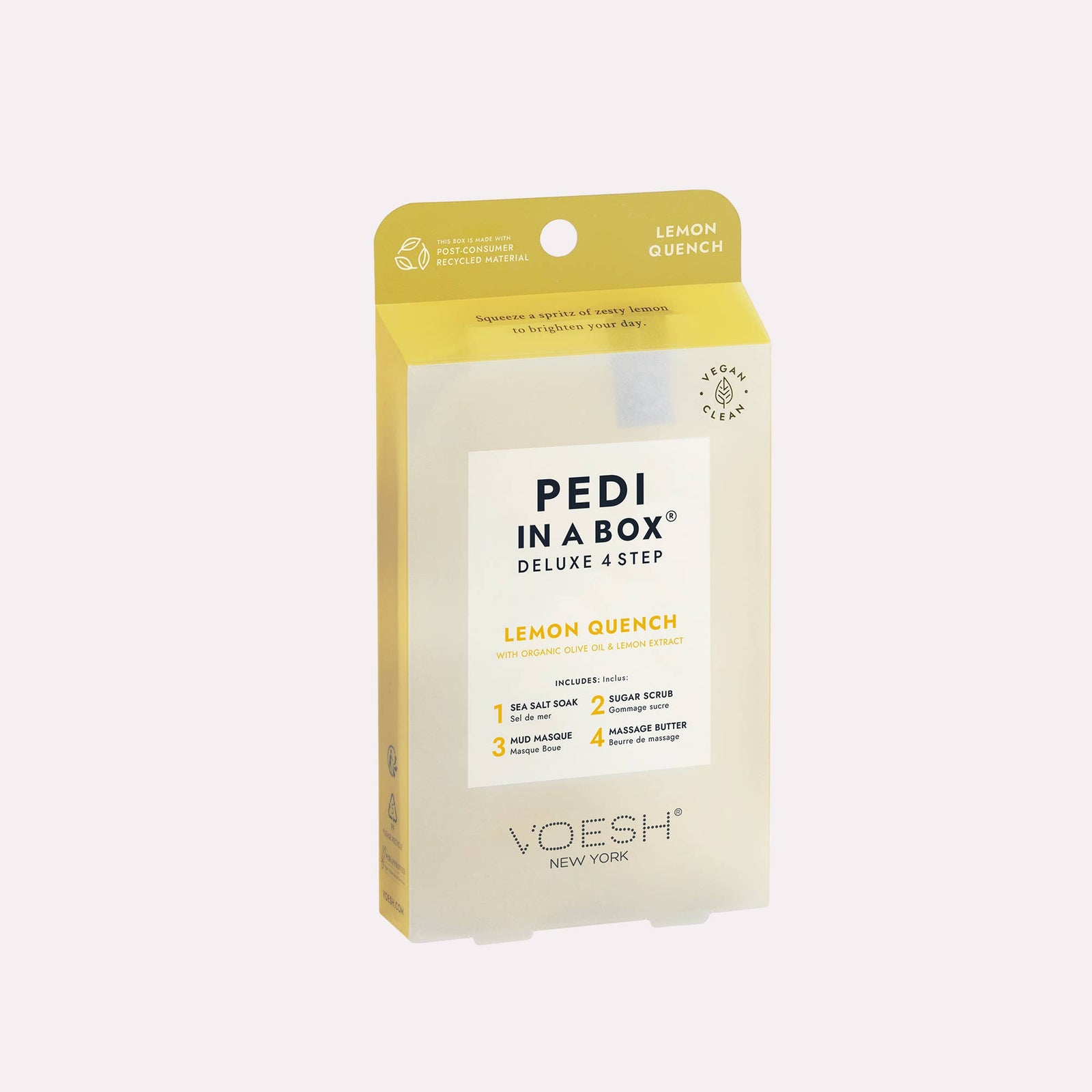 Pedi in a Box 4 Step - Lemon Quench - The Preppy Bunny