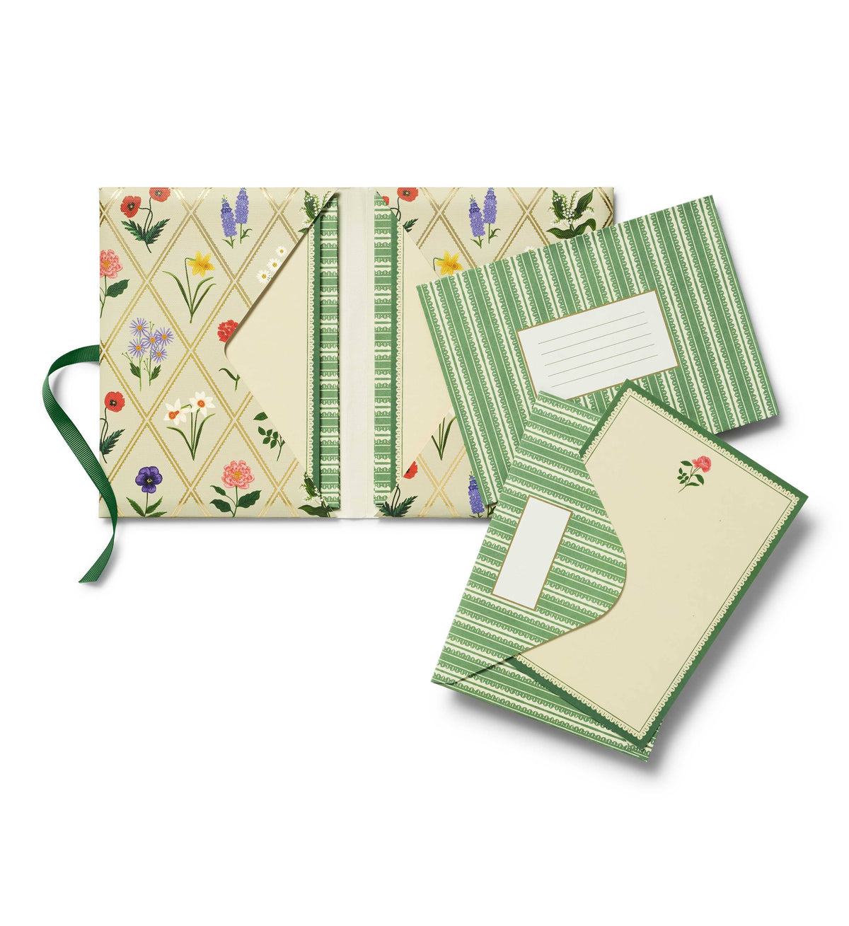 Garden Study Folio Stationery Set - The Preppy Bunny