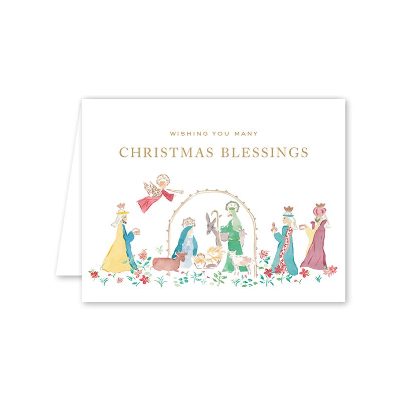 Christmastide Bright Christmas Spirits Christmas Spirits Greeting Card