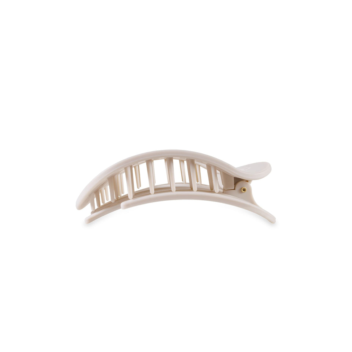 Toasted Small Flat Round Hair Clip