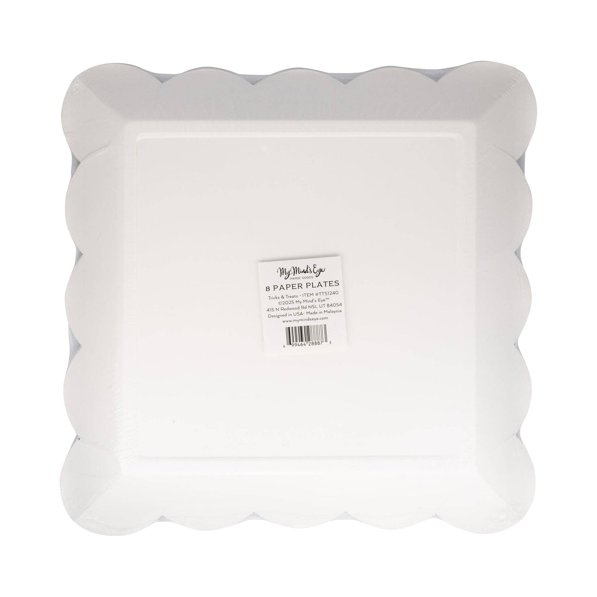 Tricks &amp; Treats 10&quot; Paper Plates - The Preppy Bunny