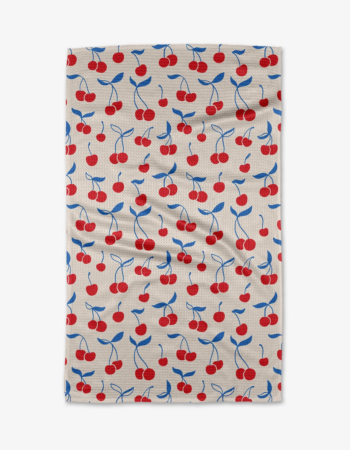 Very Cherry Tea Towel by Geometry