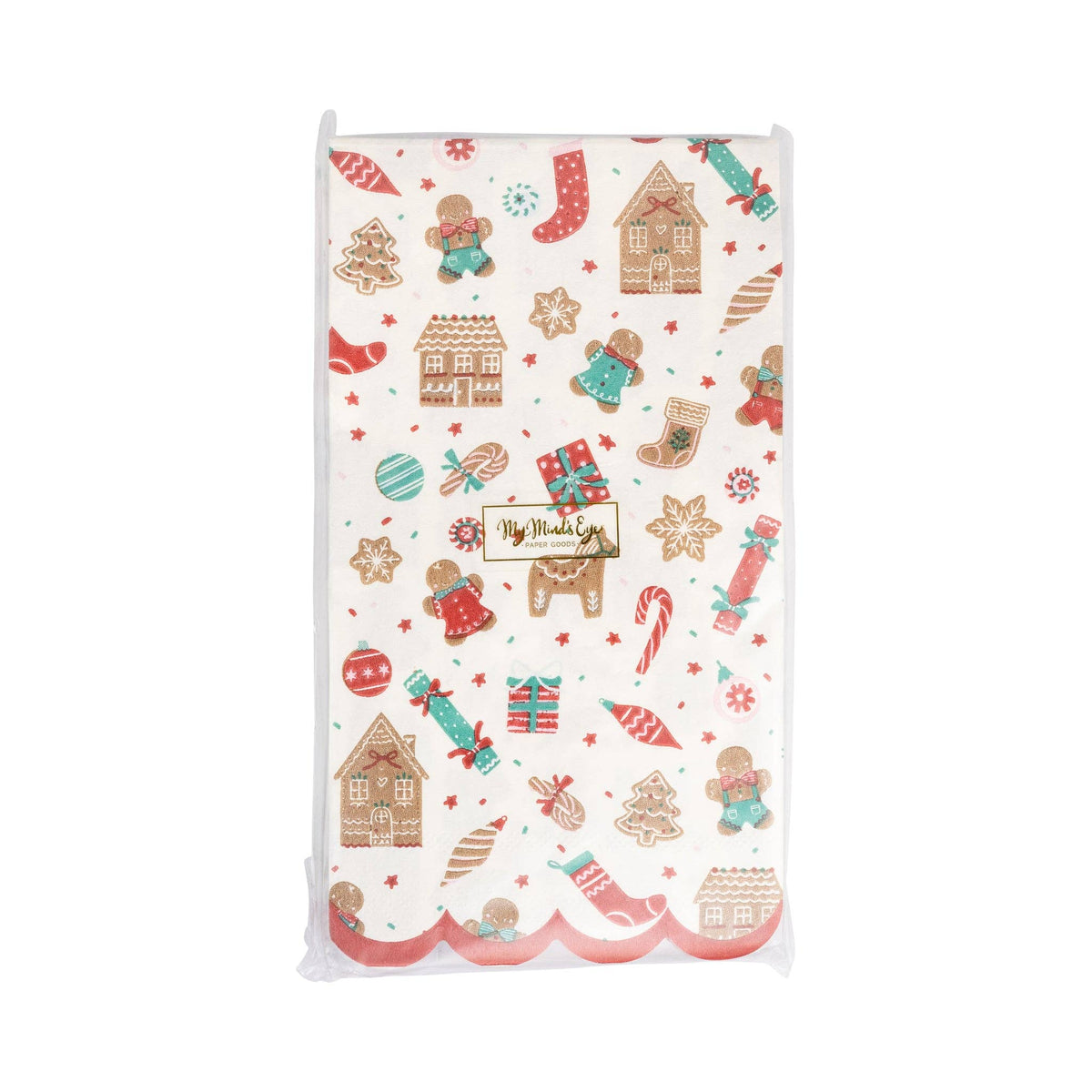 Gingerbread Paper Dinner Napkins - The Preppy Bunny