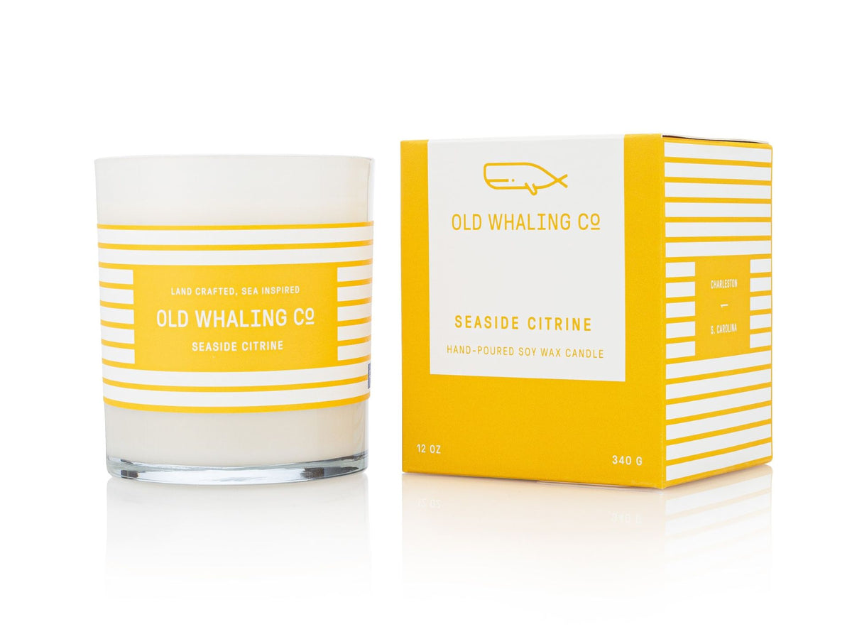 Seaside Citrine Candle - The Preppy Bunny