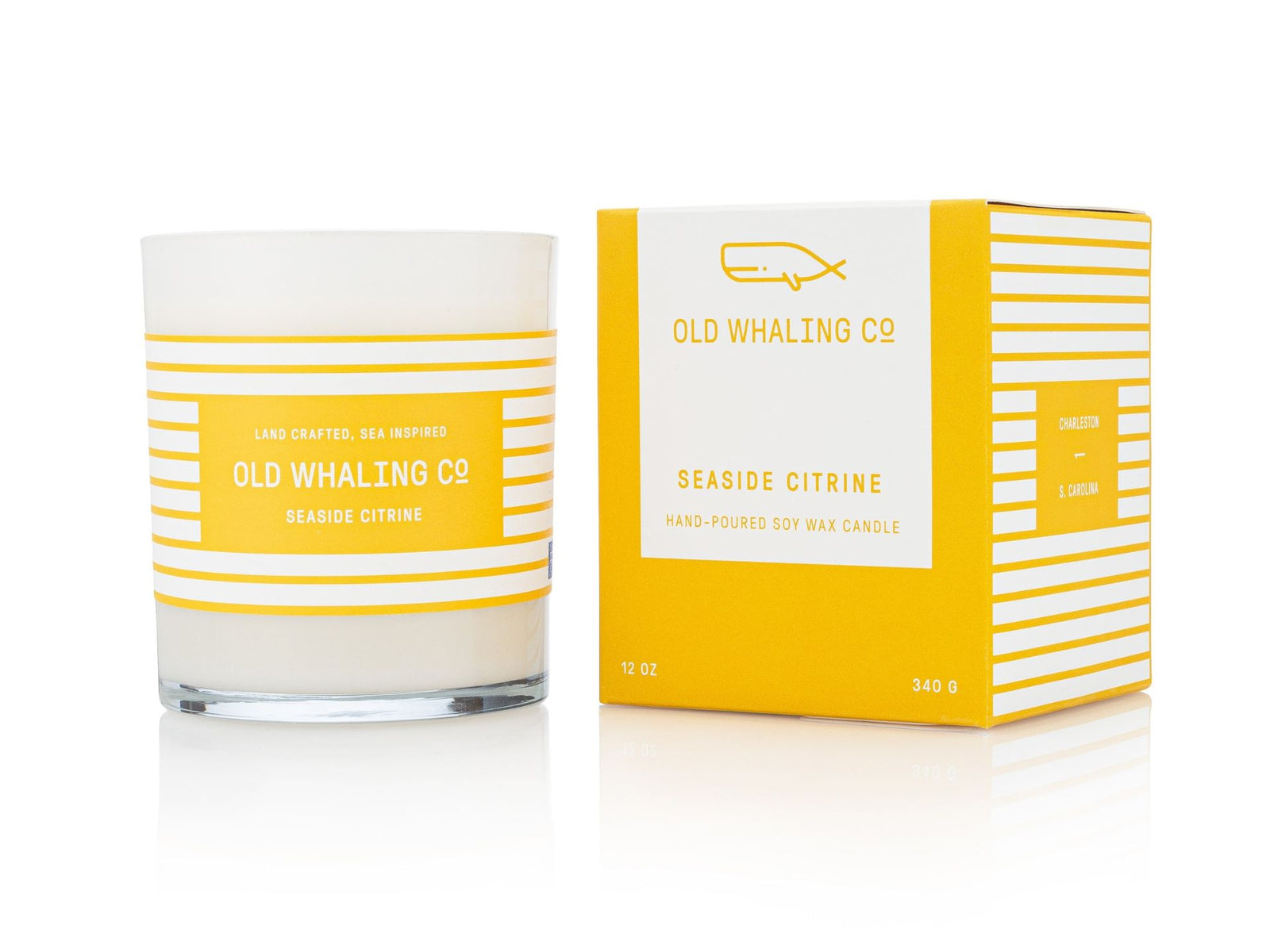 Seaside Citrine Candle - The Preppy Bunny