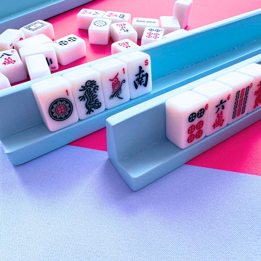 MINI MAHJONG MAT  |  Color Wave  |  21" x 21" - The Preppy Bunny