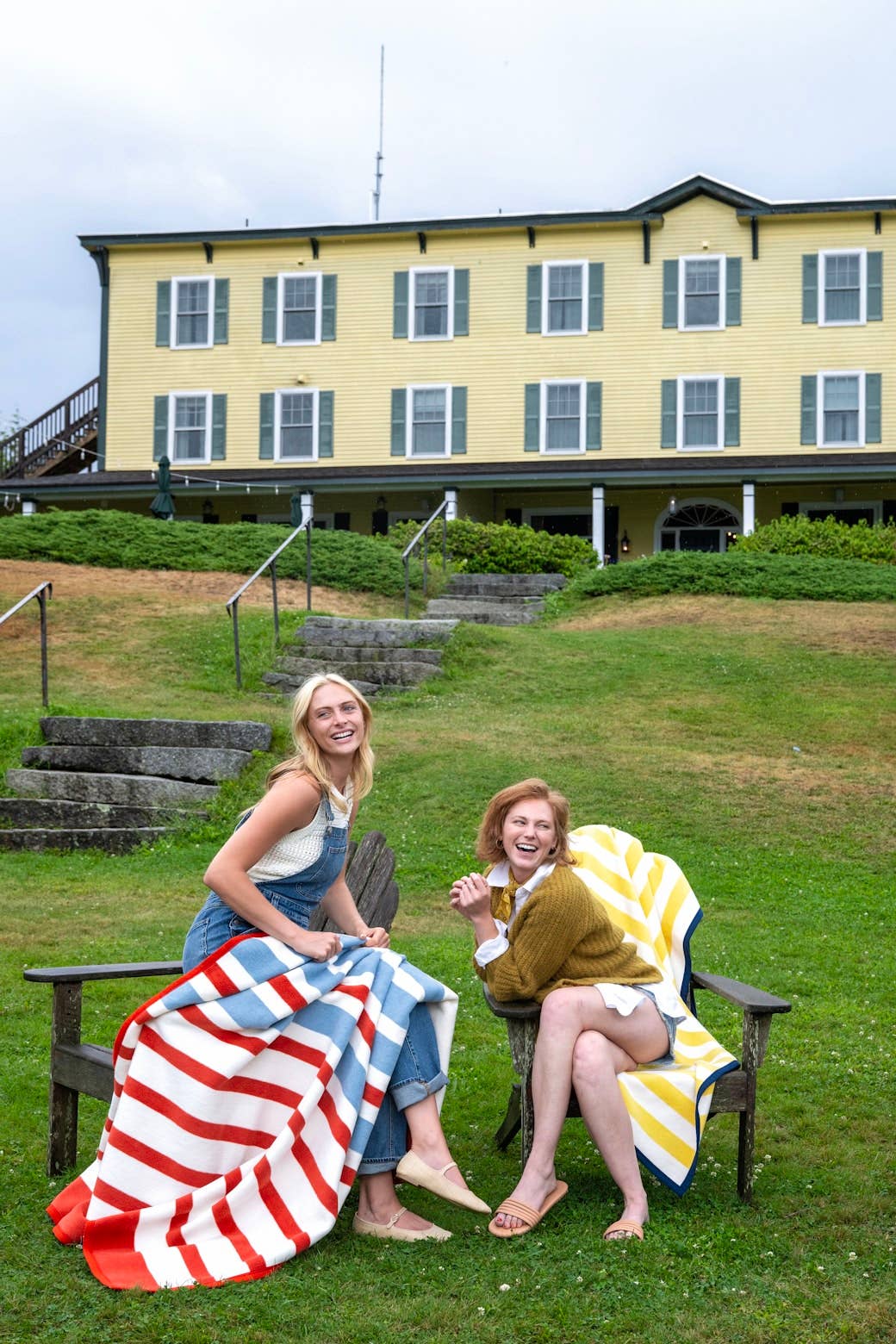Madaket Stripe Blanket by ChappyWrap