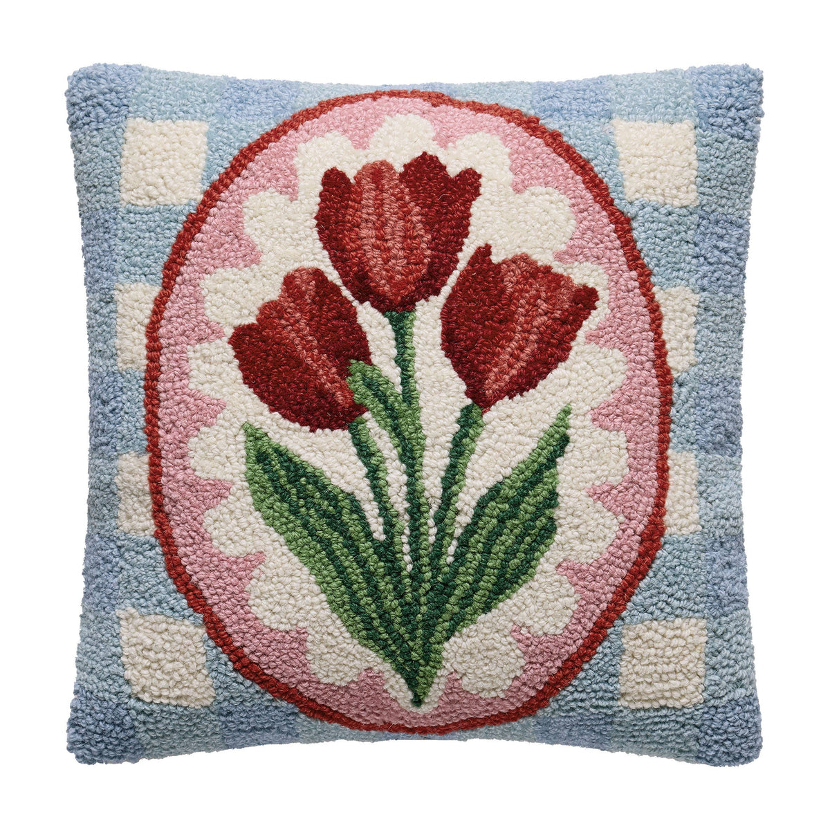 Tulip Frame Hook Pillow - The Preppy Bunny